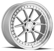 Aodhan DS08 19X8.5 5X114.3 +35 Offset Wheel - Silver w/Machined Face - Aodhan Aftermarket Wheel