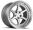Aodhan DS09 18X10.5 5X114.3 +22 Offset Wheel - Silver w/Machined Face - Aodhan Aftermarket Wheel