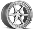 Aodhan DS09 19X11 5X114.3 +22 Offset Wheel - Silver w/Machined Face - Aodhan Aftermarket Wheel
