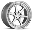 Aodhan DS09 19X9.5 5X114.3 +15 Offset Wheel - Silver w/Machined Face - Aodhan Aftermarket Wheel