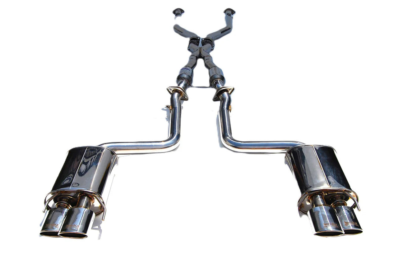 Invidia 14+ Mini Cooper S Q300 w/ Rolled Titanium Tips Cat-Back Exhaust