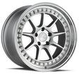 Aodhan DS-X 18X10.5 5X114.3 +15 Offset Wheel - Silver w/Machined Face