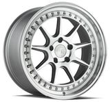 Aodhan DS-X 18X8.5 5X114.3 +35 Offset Wheel - Silver w/Machined Face