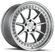 Aodhan DS-X 18X9.5 5X114.3 +30 Offset Wheel - Silver w/Machined Face
