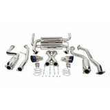 Invidia 03-08 Infiniti G35 Coupe Gemini Single Layer Titanium Tip Cat-back Exhaust