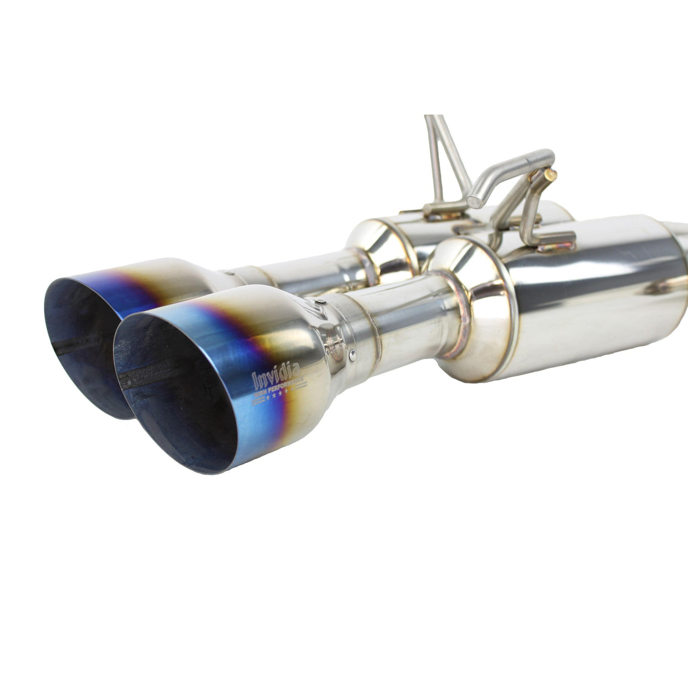 Invidia 2015+ Subaru WRX / STI Gemini/R400 Single Layer Quad Titanium Tip Cat-Back Exhaust