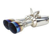 Invidia 2015+ Subaru WRX / STI Gemini/R400 Single Layer Quad Titanium Tip Cat-Back Exhaust