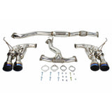 Invidia 2015+ Subaru WRX / STI Gemini/R400 Single Layer Quad Titanium Tip Cat-Back Exhaust