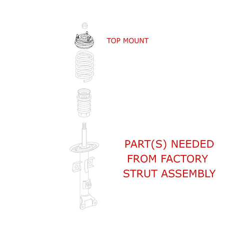 Godspeed Mono-RS Coilovers for Mercedes-Benz SLK-Class (R171) 2005-11 - official kit photo 6
