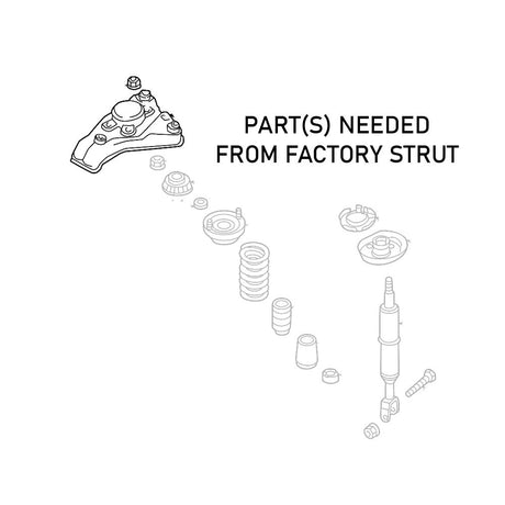 MSS0122-A Factory front strut parts required