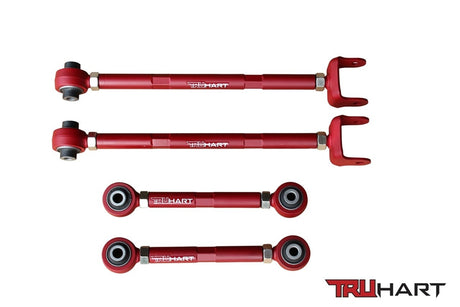 Rear Camber And Toe Kit Red For 09-13 Acura TL 15-20 Acura TLX 09-13 Acura TSX 08-17 Honda Accord TruHart