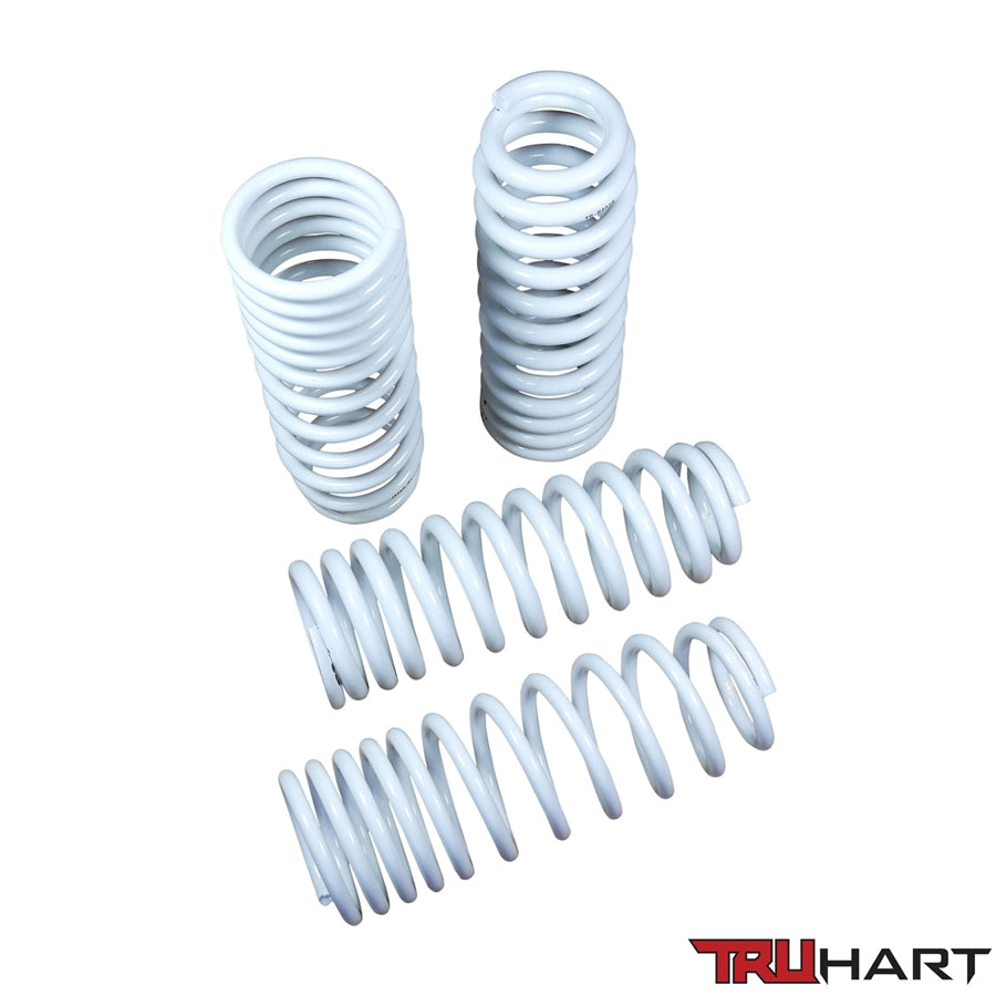 TruHart Lowering Springs 2.5 Inch Front 2.25 Inch Right For 88-91 Honda Civic/CRX