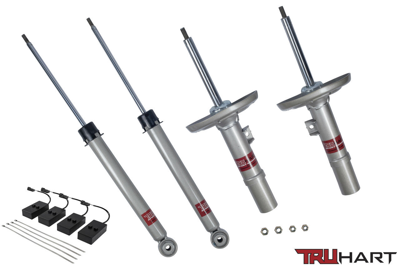 TruHart Sport Shocks with Bypass Modules 17-24 Honda Civic Si/Sport Touring/Touring