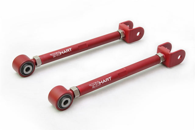 Rear Toe Arms Red For 95-98 Nissan 240SX 95-02 Nissan Skyline R33 TruHart