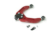 Front Upper Camber Kit Red w/ Pillowball Bushings For 17+ Tesla Model 3 21+ Tesla Model Y TruHart