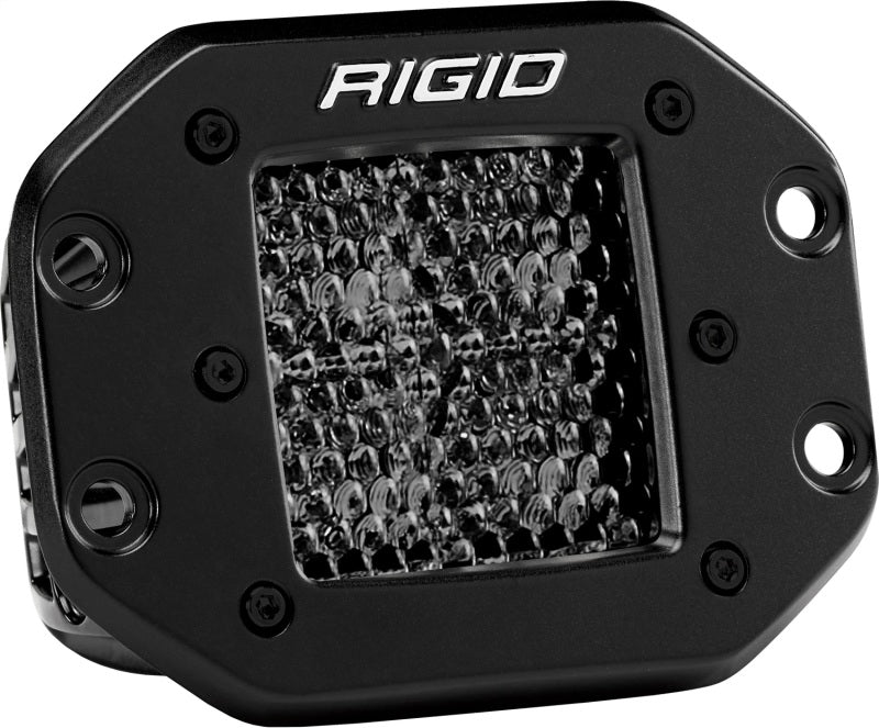 Rigid Industries D Series PRO Midnight Edition - Spot - Diffused - Pair