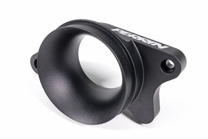 PERRIN 2022+ Subaru WRX Black 3in Turbo Inlet Hose w/ Nozzle (Short)