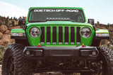 Rigid Industries 2018 Jeep JL - Hood Mount Kit - Mounts 20in Adapt Series