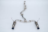 Invidia 08+ Subaru WRX/STI 4dr N1 Twin Outlet Single Layer Tip SS Cat-Back Exhaust