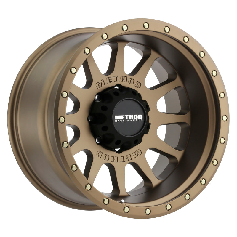 Method MR605 NV 20x12 -52mm Offset 8x6.5 121.3mm CB Method Bronze Wheel