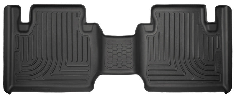 Husky Liners 12-15 Toyota Tacoma Extended Cab WeatherBeater Second Row Black Floor Liners