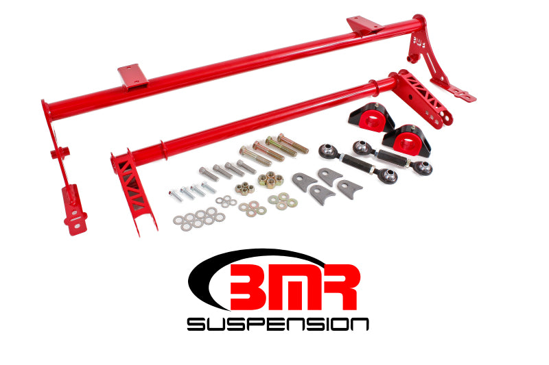 BMR 05-14 S197 Mustang Rear Bolt-On Hollow 35mm Xtreme Anti-Roll Bar Kit (Polyurethane) - Red