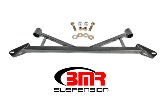 BMR 15-17 S550 Mustang Front 4-Point Subframe Chassis Brace - Black Hammertone