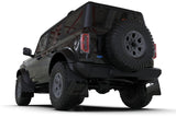 Rally Armor 21-25 Ford Bronco (Plstc Bmpr + RB - NO Rptr/Sprt) Blk Mud Flap w/Met. Blk Logo