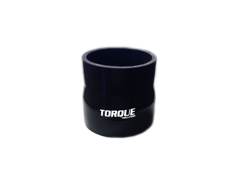 Torque Solution Transition Silicone Coupler: 2.75 inch to 3 inch Black Universal