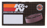 K&N Custom Racing Assembly - Round Tapered - Red 1.656in Neck Flange - 2.25in Over Height