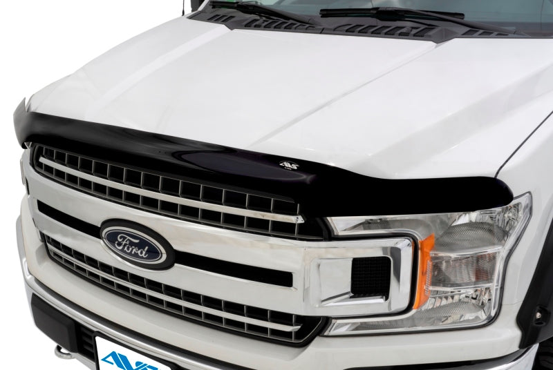 AVS 98-03 Ford Ranger (Excl. Edge) High Profile Bugflector II Hood Shield - Smoke