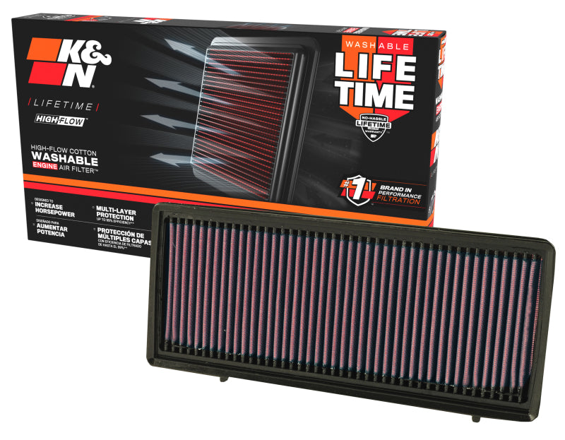 K&N 07-13 Nissan Altima 2.5L-4L Drop In Air Filter