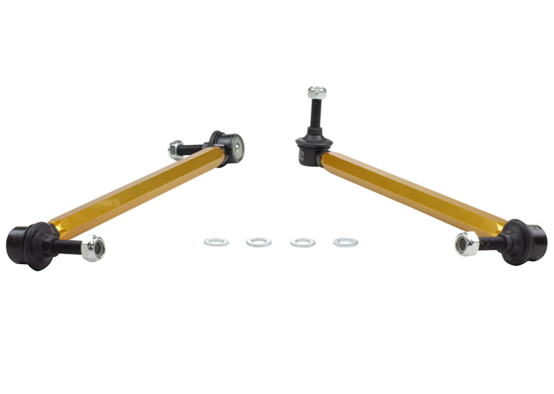 Whiteline 06/05+ Ford Focus LS / 05/09+ Mazda 3 BK Front Swaybar Link Kit H/Duty Adj Steel Ball