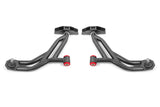 BMR 10-14 Ford Mustang / Shelby GT500 Non-Adj. Lower A-Arms (Poly/Delrin) - Black Hammertone