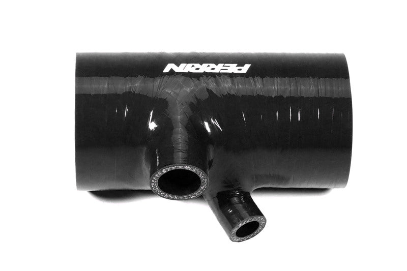 PERRIN 2022+ Subaru WRX Black 3in Turbo Inlet Hose w/ Nozzle (Short)