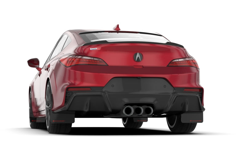 Rally Armor 23-24 Acura Integra A-Spec Black UR Mud Flap W/Dark Grey Logo (No Drill Req)