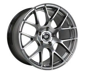 Enkei R Wheel in Hyper Silver - 18x8, 5x114.3, 45mm Offset