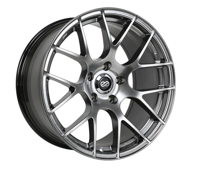 Enkei R Wheel in Hyper Silver - 18x8.5, 5x112, 42mm Offset