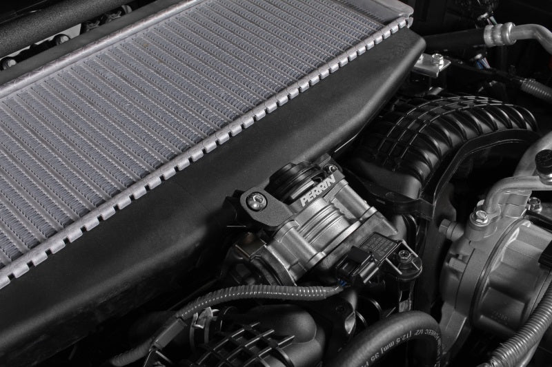 PERRIN 2022+ Subaru WRX/19-23 Ascent/Legacy/Outback Top Mount Intercooler Bracket - Black