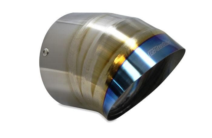 GReddy Burnt Titanium Turndown Universal Tip Diameter 105mm / Length 150mm