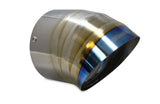 GReddy Burnt Titanium Turndown Universal Tip Diameter 105mm / Length 150mm