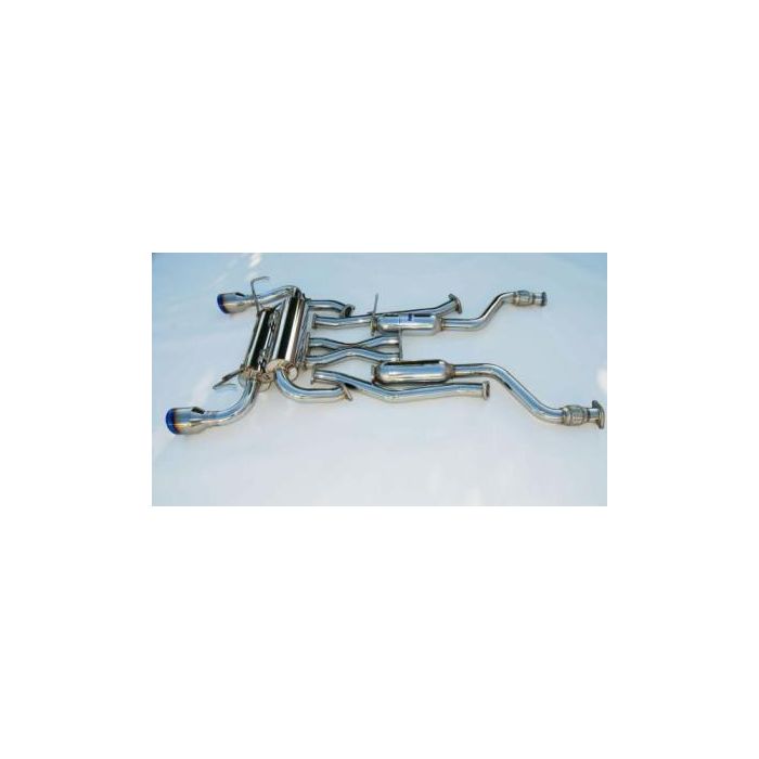 Invidia 09+ 370Z Gemini Rolled Titanium Tip Cat-back Exhaust