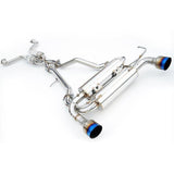 Invidia 14+ Infiniti Q50 Q300 w/ Single Layer Titanium Tips Cat-Back Exhaust