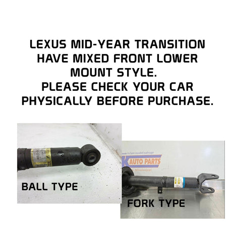 Lexus IS200t / IS250 / IS350 Sedan RWD (XE30) 2014-2016 (Front Ball Type) Godspeed Mono-SS coilover kit