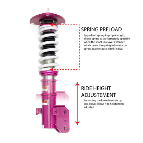Acura TL (UA6/UA7) 2004-2008 Godspeed Mono-SS coilover kit
