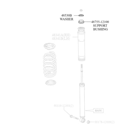 Toyota Prius (XW30) 2010-2015 Godspeed Mono-SS coilover kit