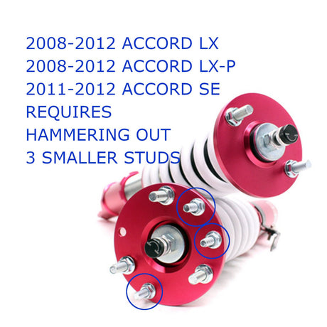 Honda Accord (CP/CS) 2008-2012 Godspeed Mono-SS coilover kit