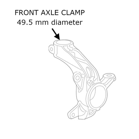 Volkswagen Rabbit (MK5) 2006-2009 (FWD) (49.5MM Front Axle Clamp) Godspeed Mono-SS coilover kit
