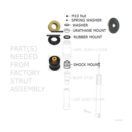 Rev9 Hyper-Street II Coilovers for Honda Fit 09-14 (GE) - product view 10
