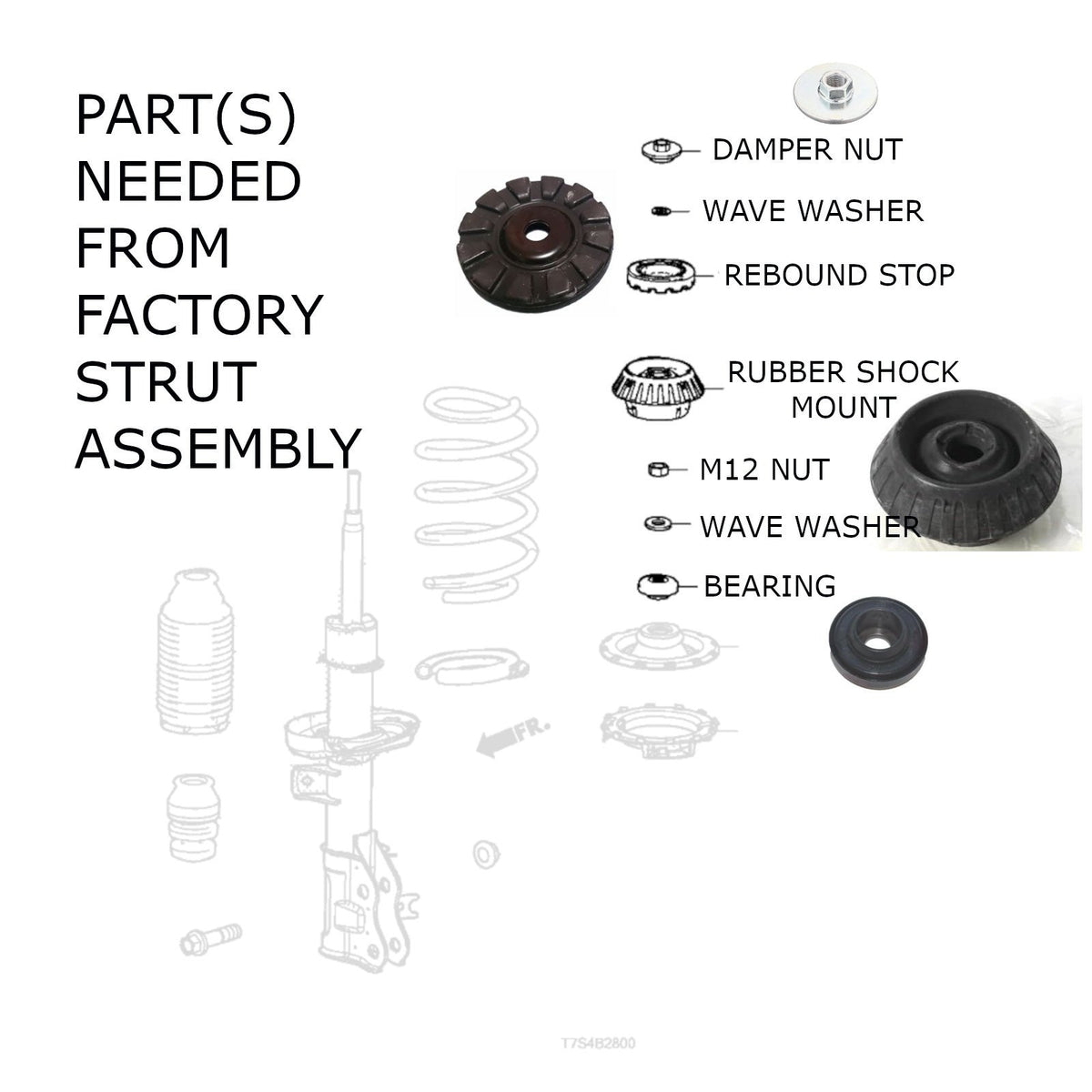 Rev9 Hyper-Street II Coilovers for Honda Fit 15-19 (GK) - product view 9